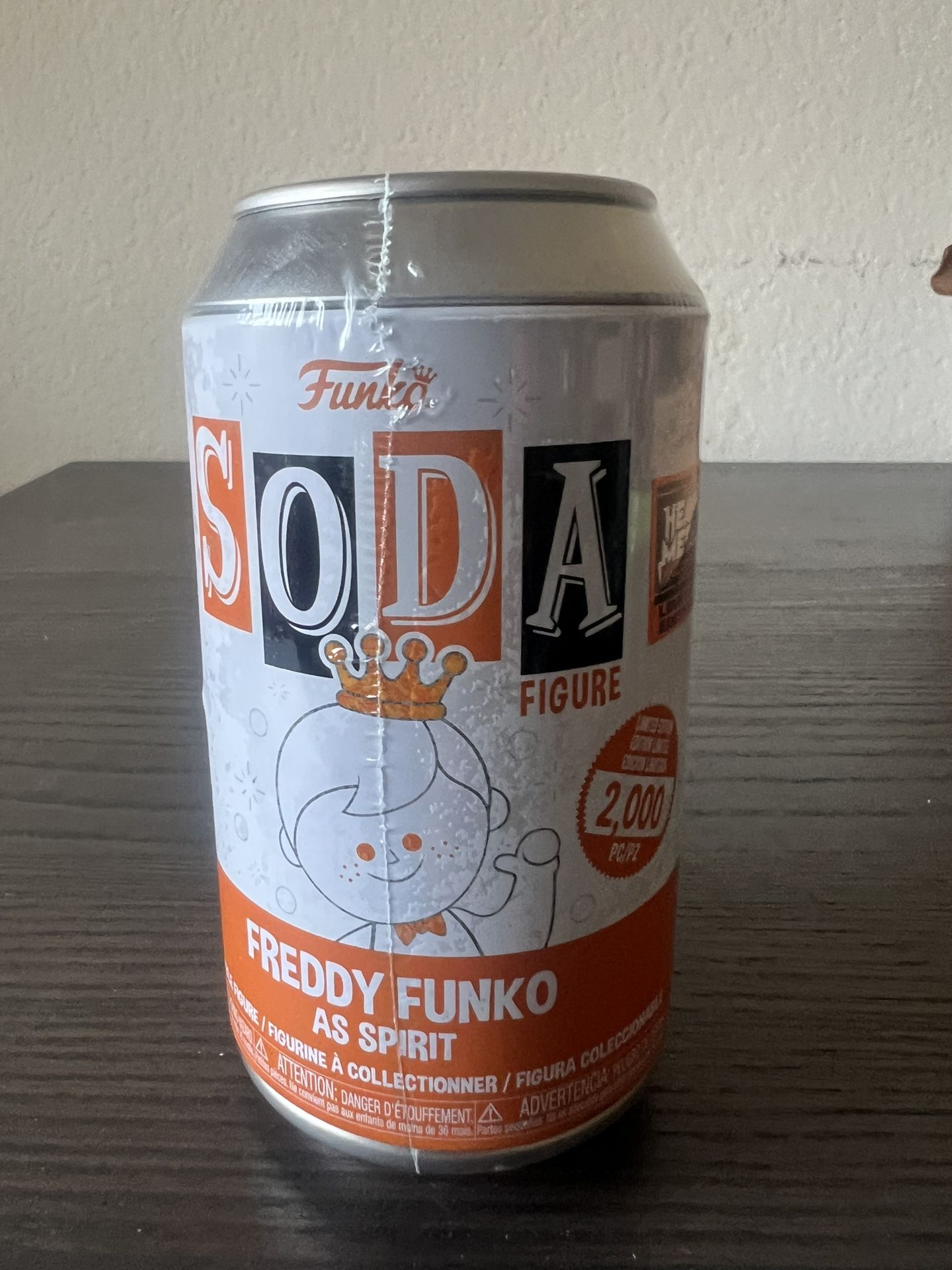 SEALED LE 2K PIECE VAULTED EXCLUSIVE IRIDESCENT GLITTER Freddy Funko Spirit Soda