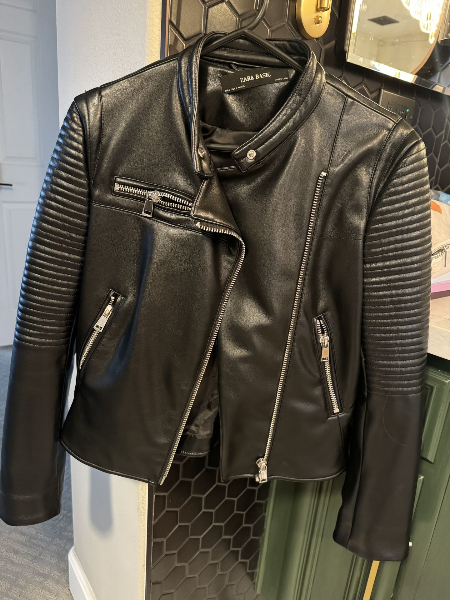 Black Leather Jacket 