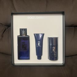 K Eau De Parfum Cologne Gift Set By Dolce & Gabbana 