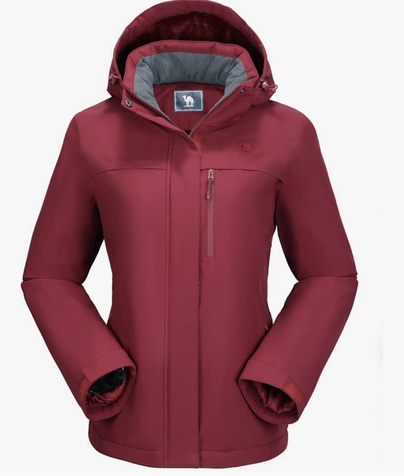 XL women’s fleece waterproof ski jacket