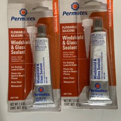 Permatex Windshield And Glass Sealant