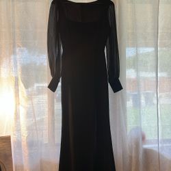 Long Black Dress Small 
