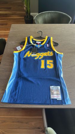 2006-2007 Carmelo Anthony Size Small Mitchell and Ness Hardwood Classics Swingman Jersey