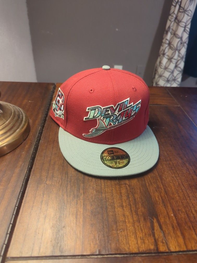 Tampa Bay Rays MLB Brick House 59fifty Hat Size 7 5/8
