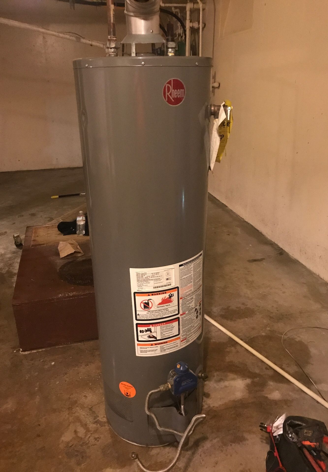 Rheem water heater