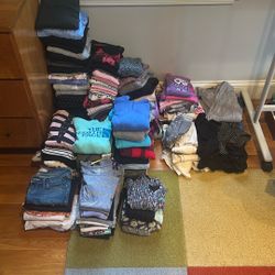 LOCAL PICKUP/ CASH ONLY: Fall/Winter Gently Used Girl Size 10-12 