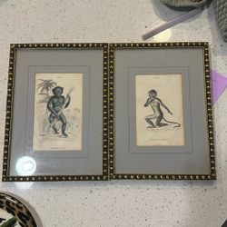 Vintage Art - Original Bookplates From The Natural History Of Monkeys Pub- London 1833