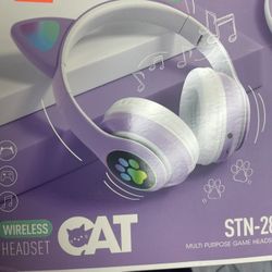 Cat Wireless Headset 