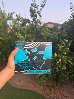 Black bolt elite trainer box pokemon