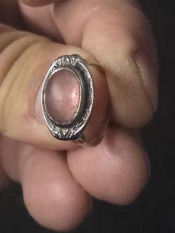 Antique 14k white gold ring 4.5 grams scrap