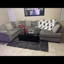 Couch And Dining Table 