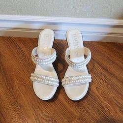 Size 9, Italian Shoemakers Lady Shoes, Made In Italy 