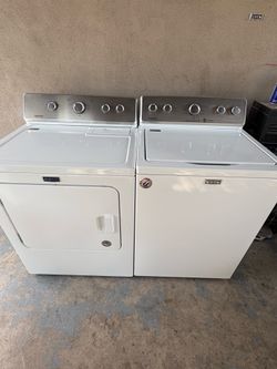 Washer And Dryer Electric MAYTAG SET