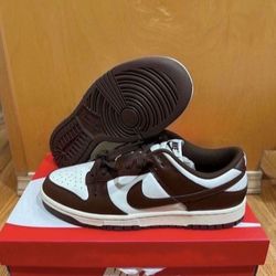 Nike Dunk Low Cacao Wow Mocha DD1503-124 Women's Size 11 / Men’s 9.5 Brand New