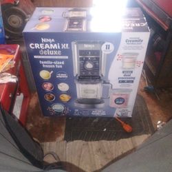 Ninja Cream I XL Deluxe, 11/1 ICE Cream & Frozen Treat Maker