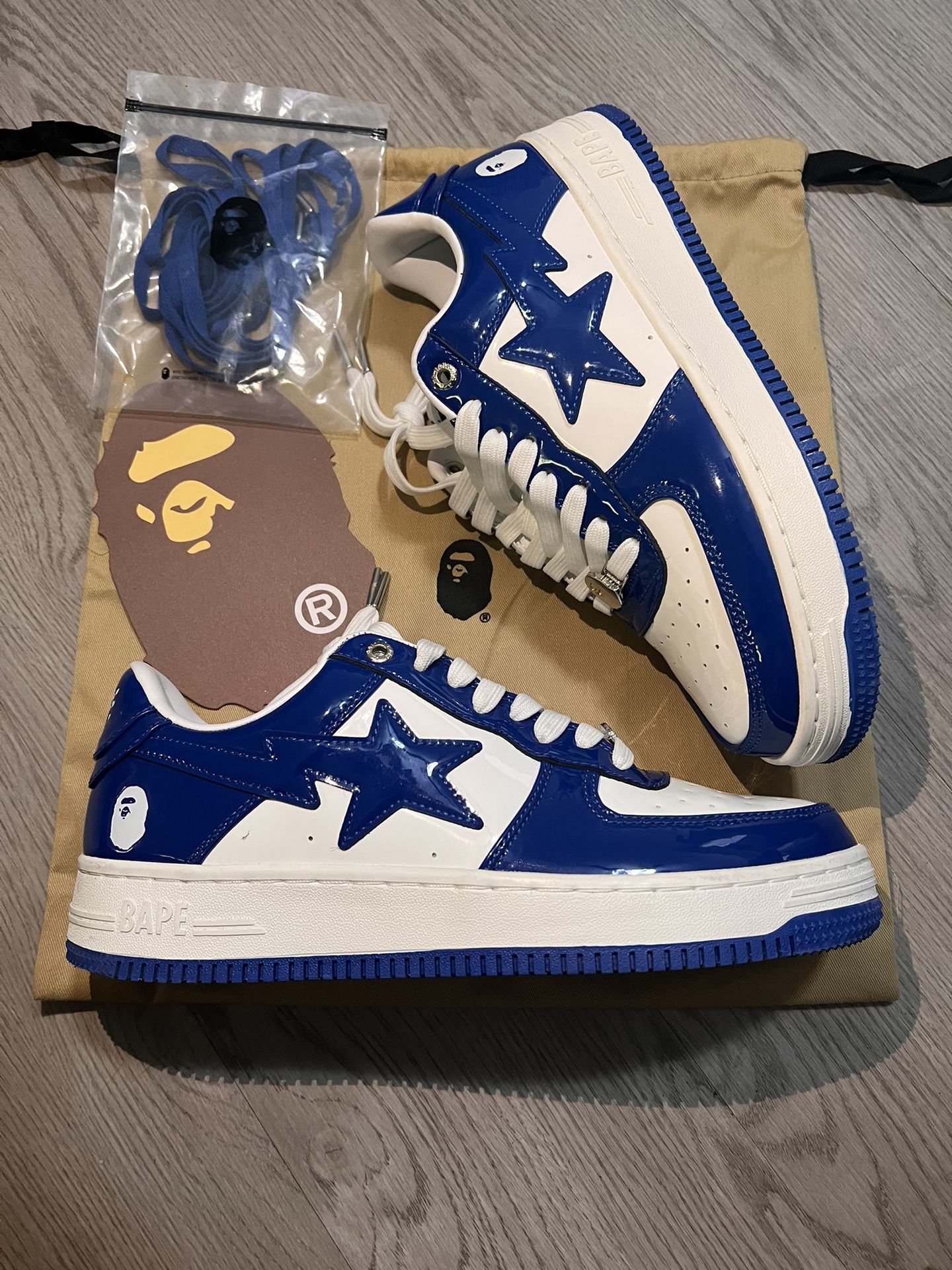 BAPESTA Royal blue (Brand NEW)