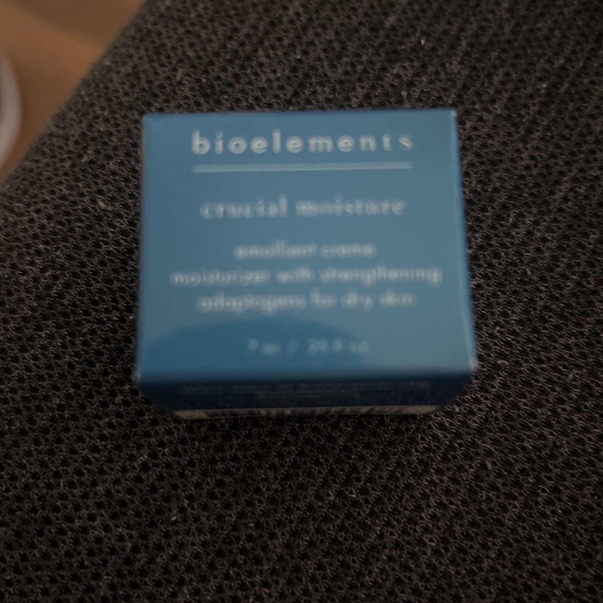 Bioelements crucial moisture