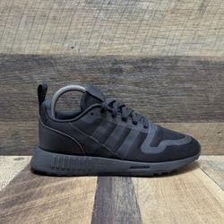 Adidas Originals Smooth Runner Black Athletic Sneakers Shoes Kids Children's Size 4