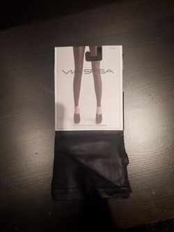 Via Spiga Faux Leather Leggings Small NEW
