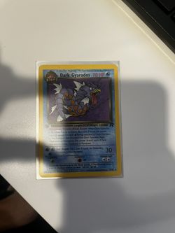 First Edition Dark Gyarados Team rocket