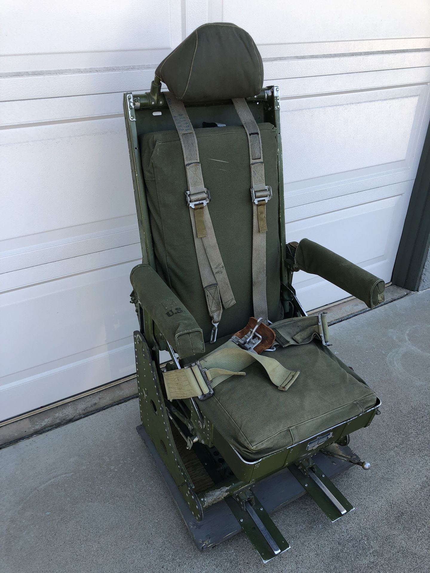 1953 Aircraft Chair For Office Bomber Airplane