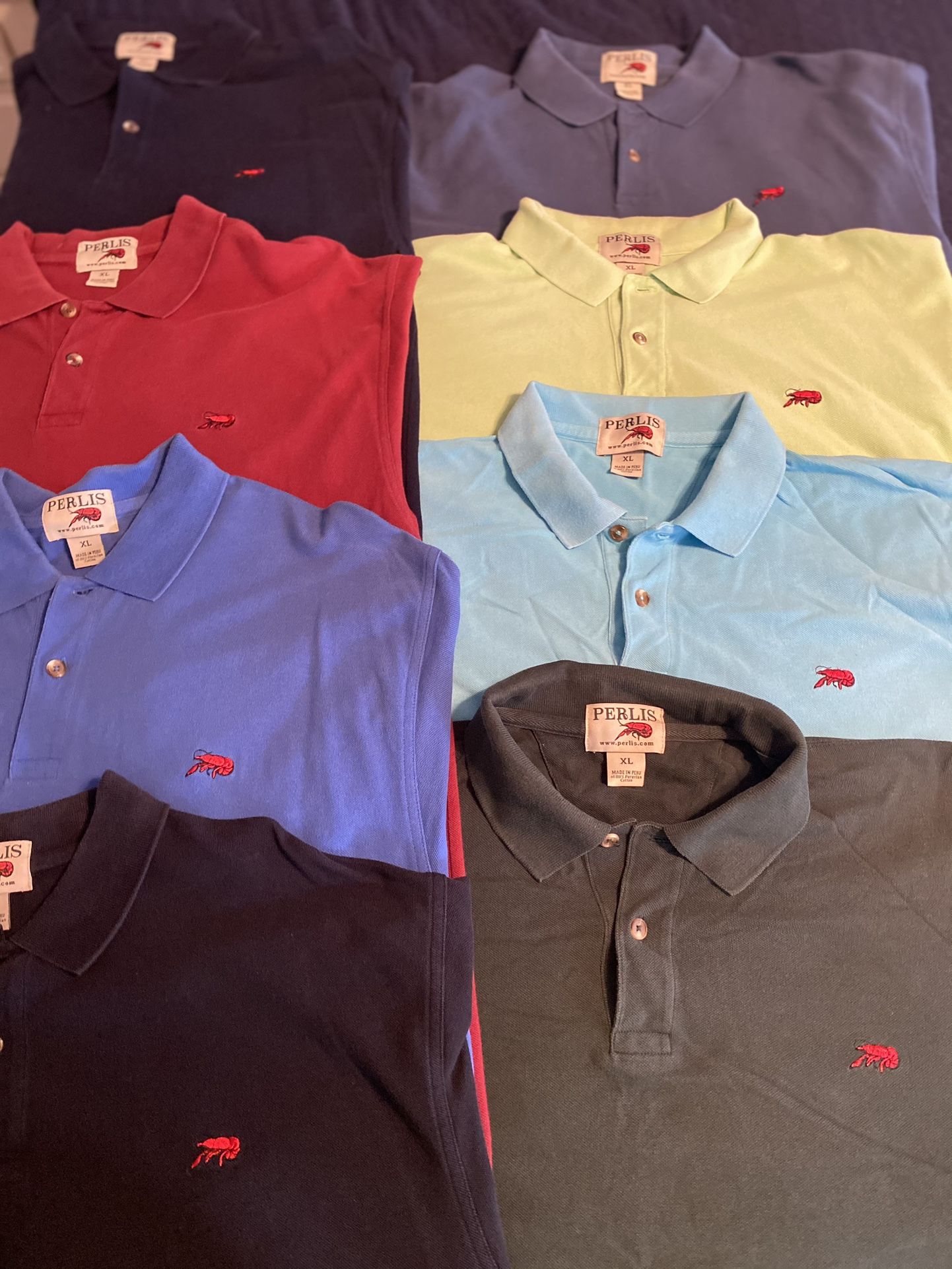 Perlis Polo Shirts Extra Large