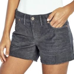GAP Women's Super Soft 3.5" Inseam Corduroy Shorts w/ Raw Edge Hem Size 14