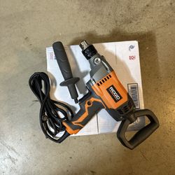 RIDGID 9 Amp Corded 1/2 in. Spade Handle Mud Mixer