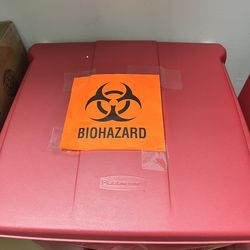 Biohazard cans