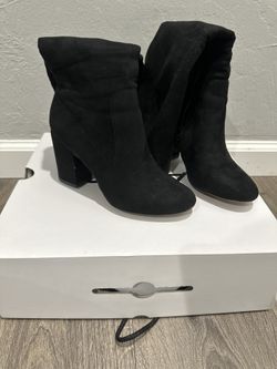 Knee High Suede Boots