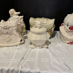 VINTAGE McCOY COOKIE JARS