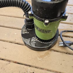 Sump Pump And Long Hose