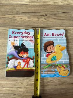 Everyday Superheroes & I Am Brave Children's Board Books