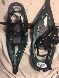 Redfeather Snow shoes with Outfitter Pro poles