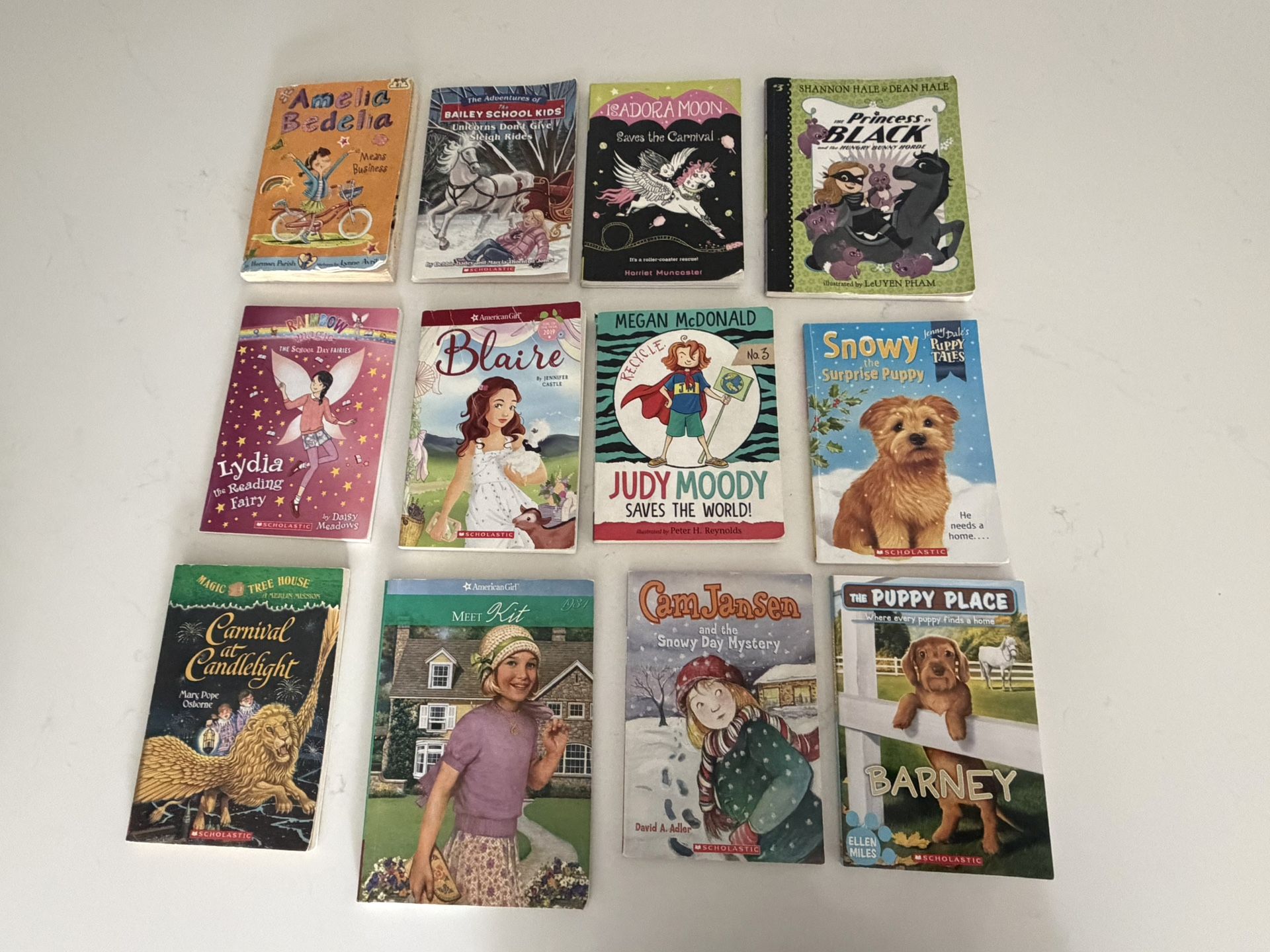 12 Chapter Books For $20 Ages 6-10 Pending Your Reader Level