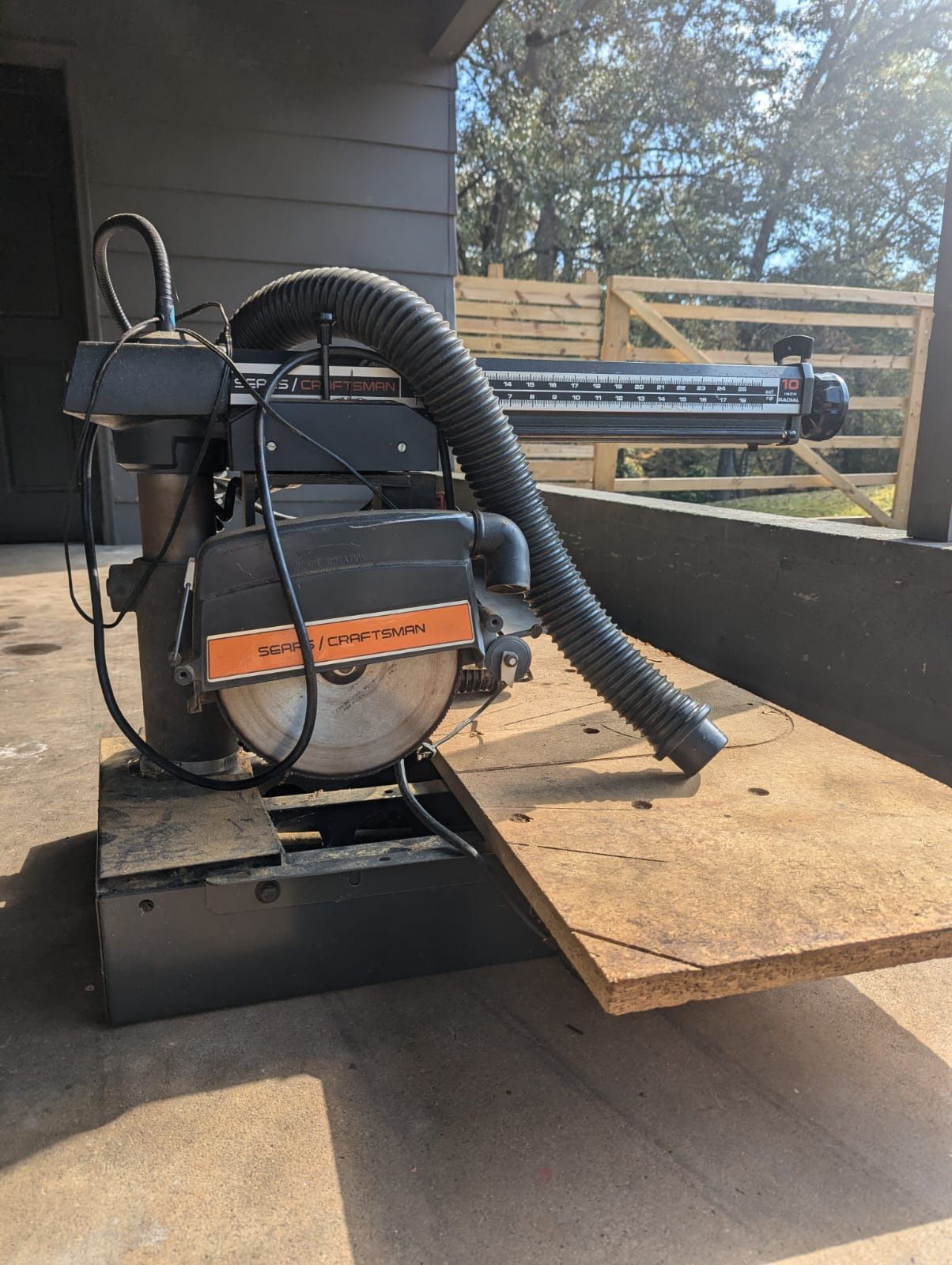 Craftsman/Sears Radial Arm Saw