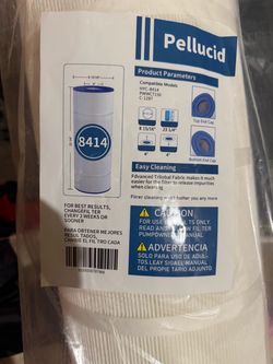 Pellucid 8414 Pool/Spa Replacement Filter Cartridge
