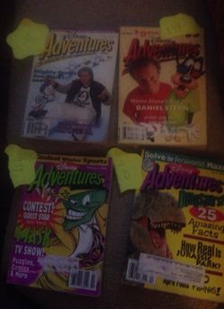 Disney adventures may 1994,July 1994,February April,July