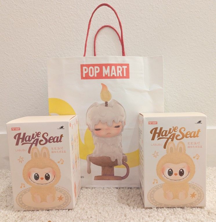 Brand New Pop Mart Labubu - "Have a Seat" Series (Blind Box)
