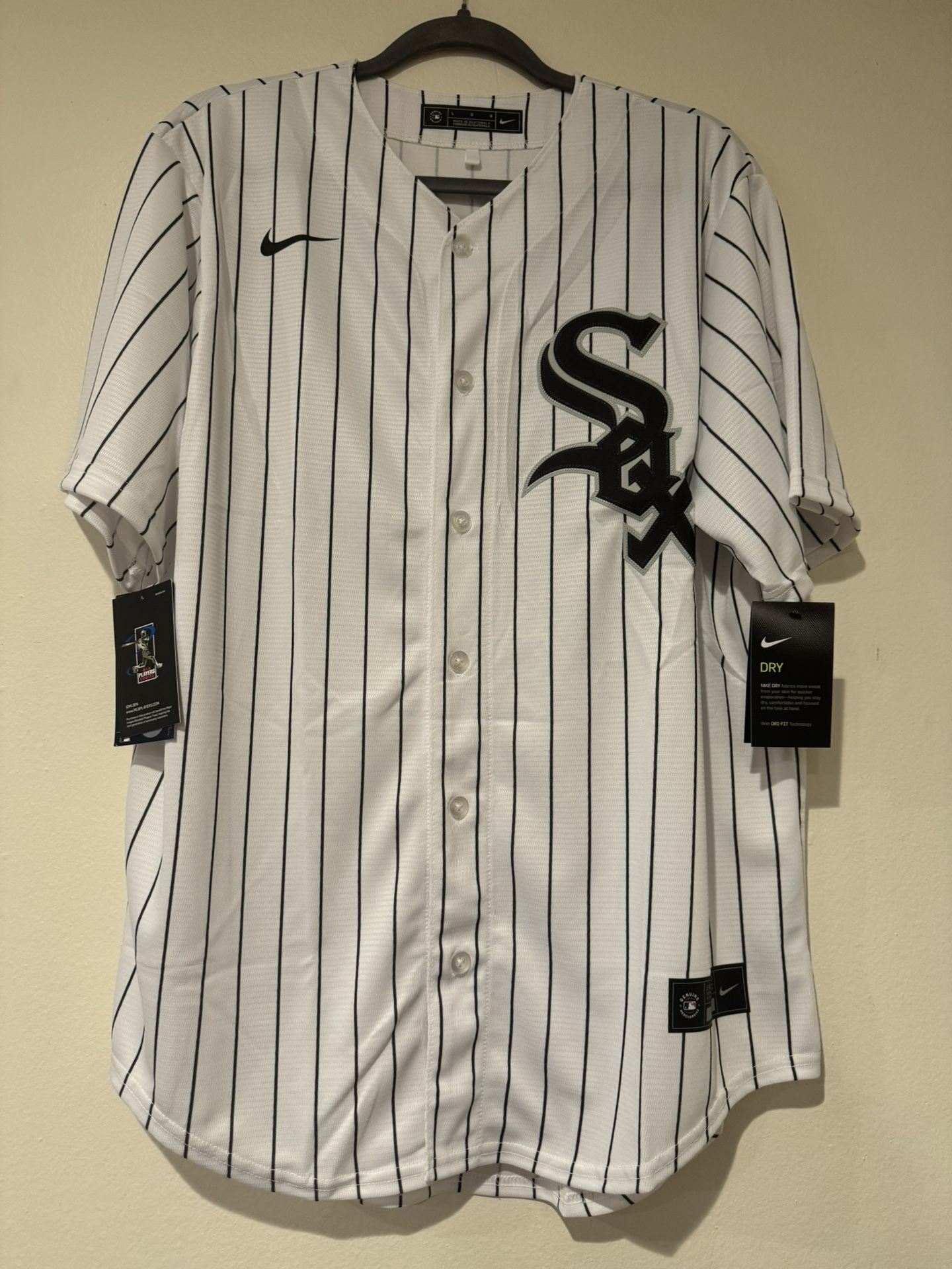 Nike White Sox Baseball Jersey Size Large Men New