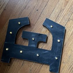 Big Letter E With Lights