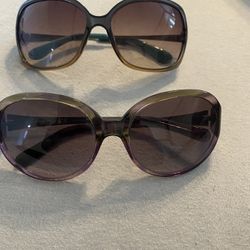 Tory Burch And Marc Jacobs Sunglasses 😎 Both For $50