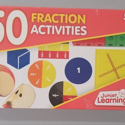 JUNIOR LEARNING 50 FRACTION ACTIVITIES