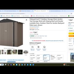 Aluminum Shed