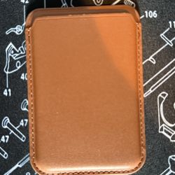 Faux Leather Card Holder iPhone