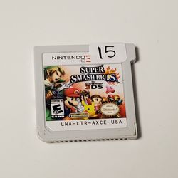Nintendo 3ds Super Smash Bros