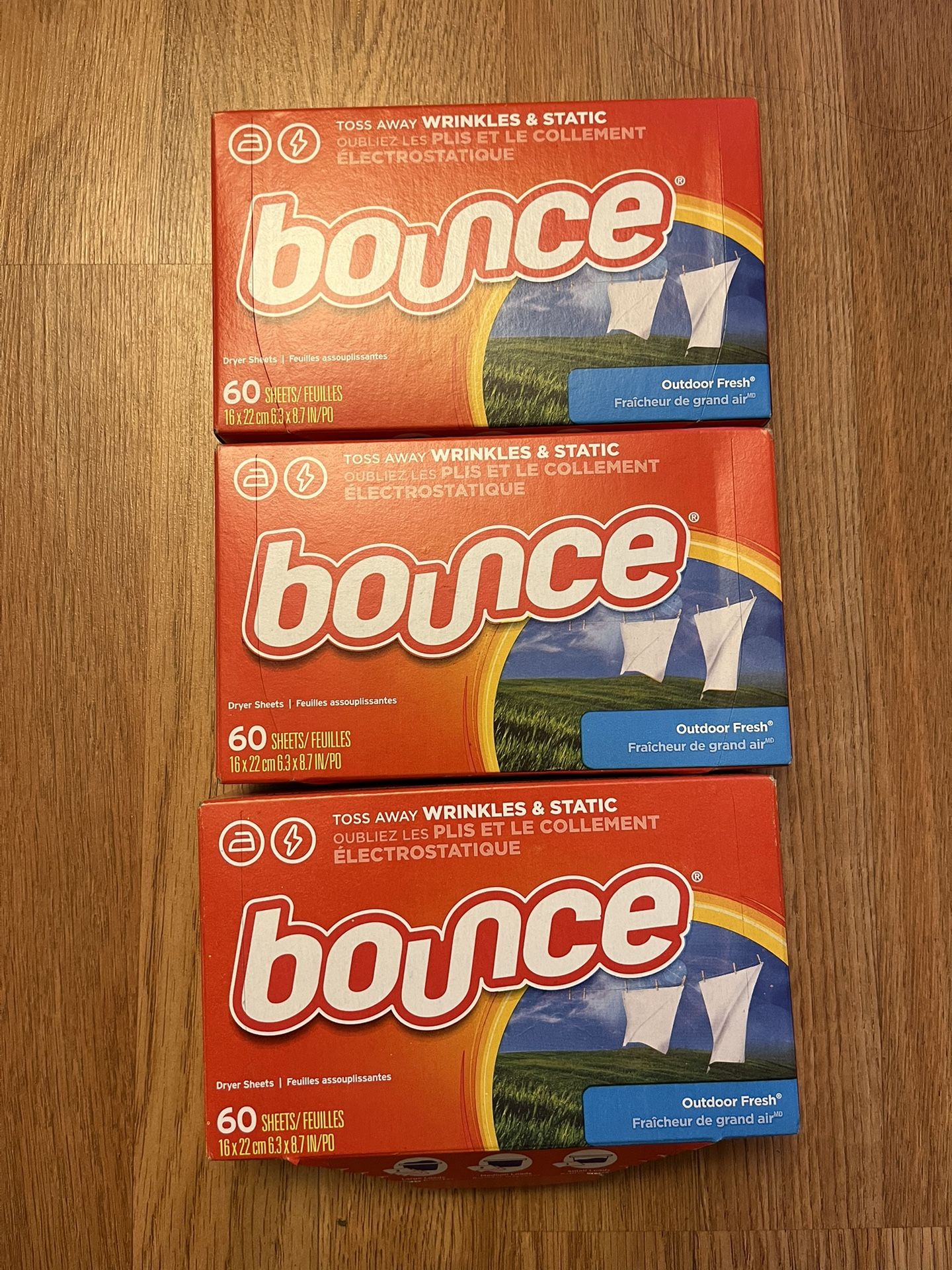 Bounce Fabric Sheets