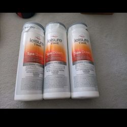 Leisure Time Spa Down. 3 Pack