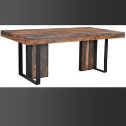 SIERRA DINING TABLE IN SIERRA BROWN