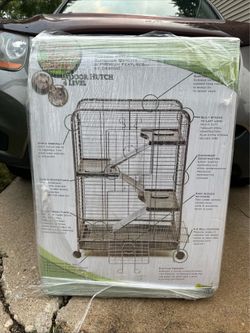 WARE® Indoor Hutch 4 Level Small Animal Cage - Multi-Level Habitat